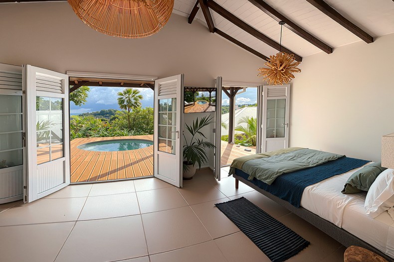 Superbe bungalow le vauclin Martinique suite