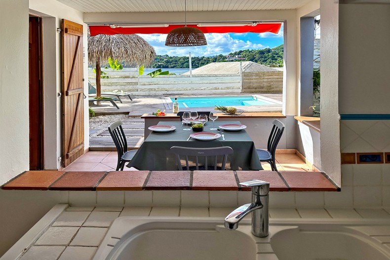 La vue de a cuisine