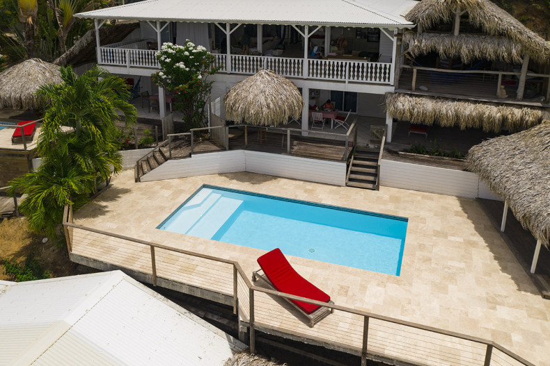 location logement vue turquoise tartane Martinique