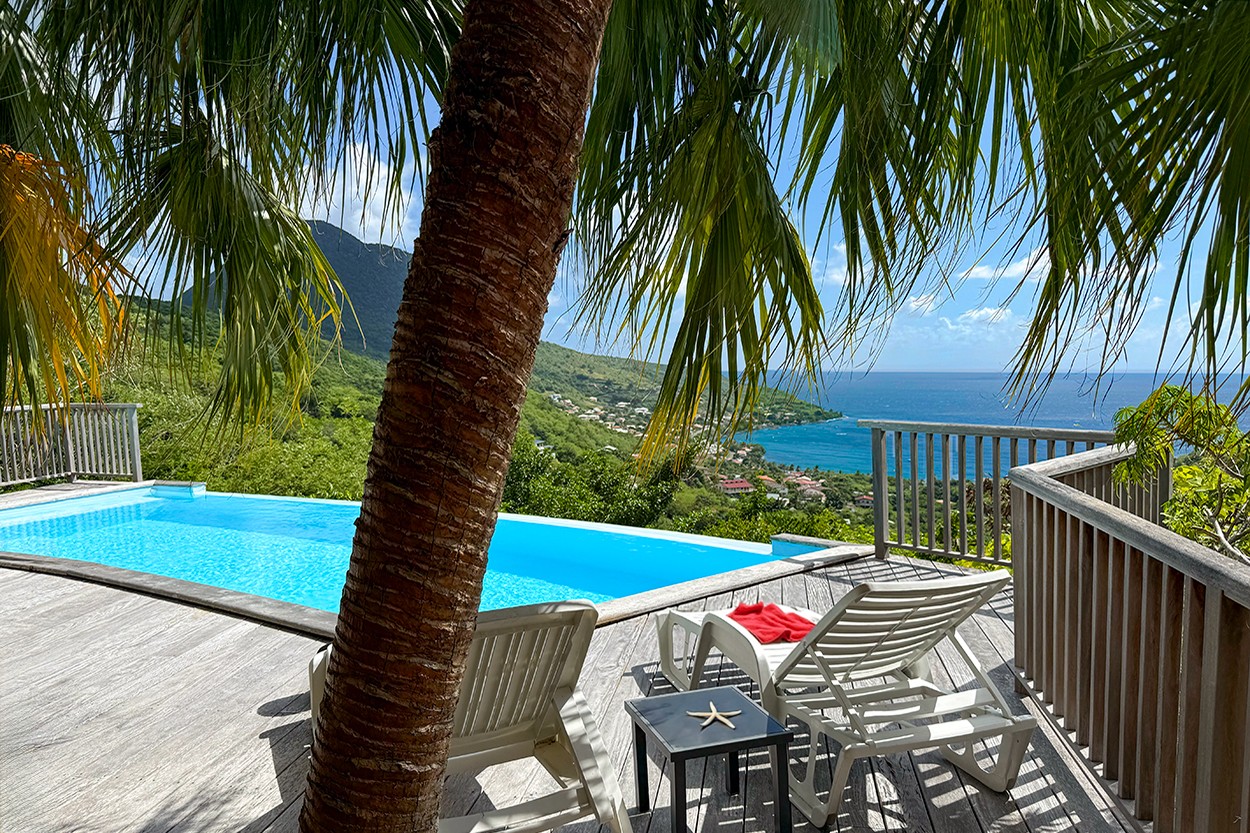 Magnifique T2 location Petite Anse d'Arlet Martinique piscine vue mer - Bienvenue à Petite Anse