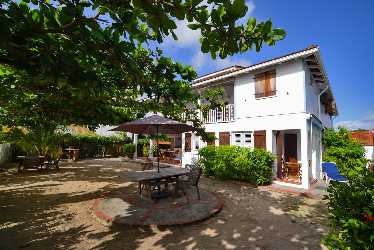 SEA SIDE BEACH rental martinique Trois Ilets - La maison vue de la plage