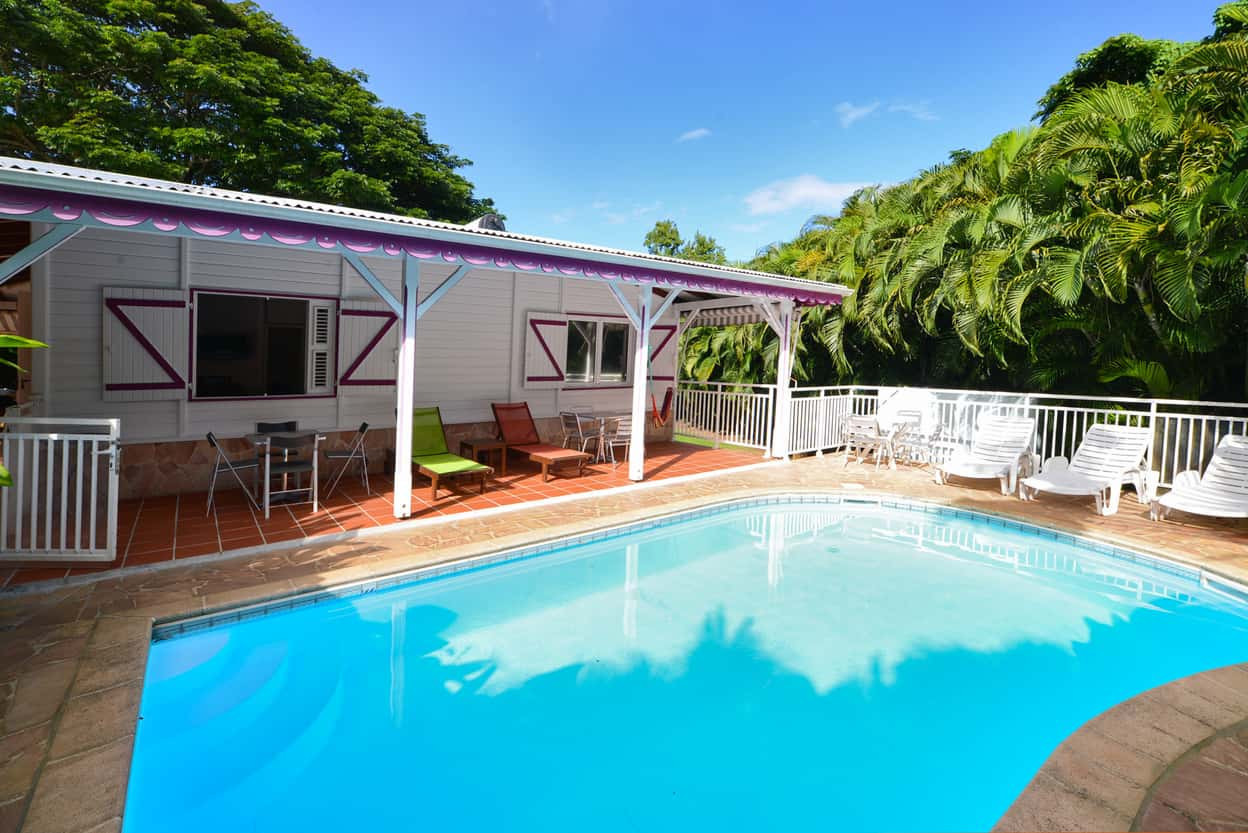 ROUTE des SAVEURS SAFRANEE location villa Martinique le François piscine - 