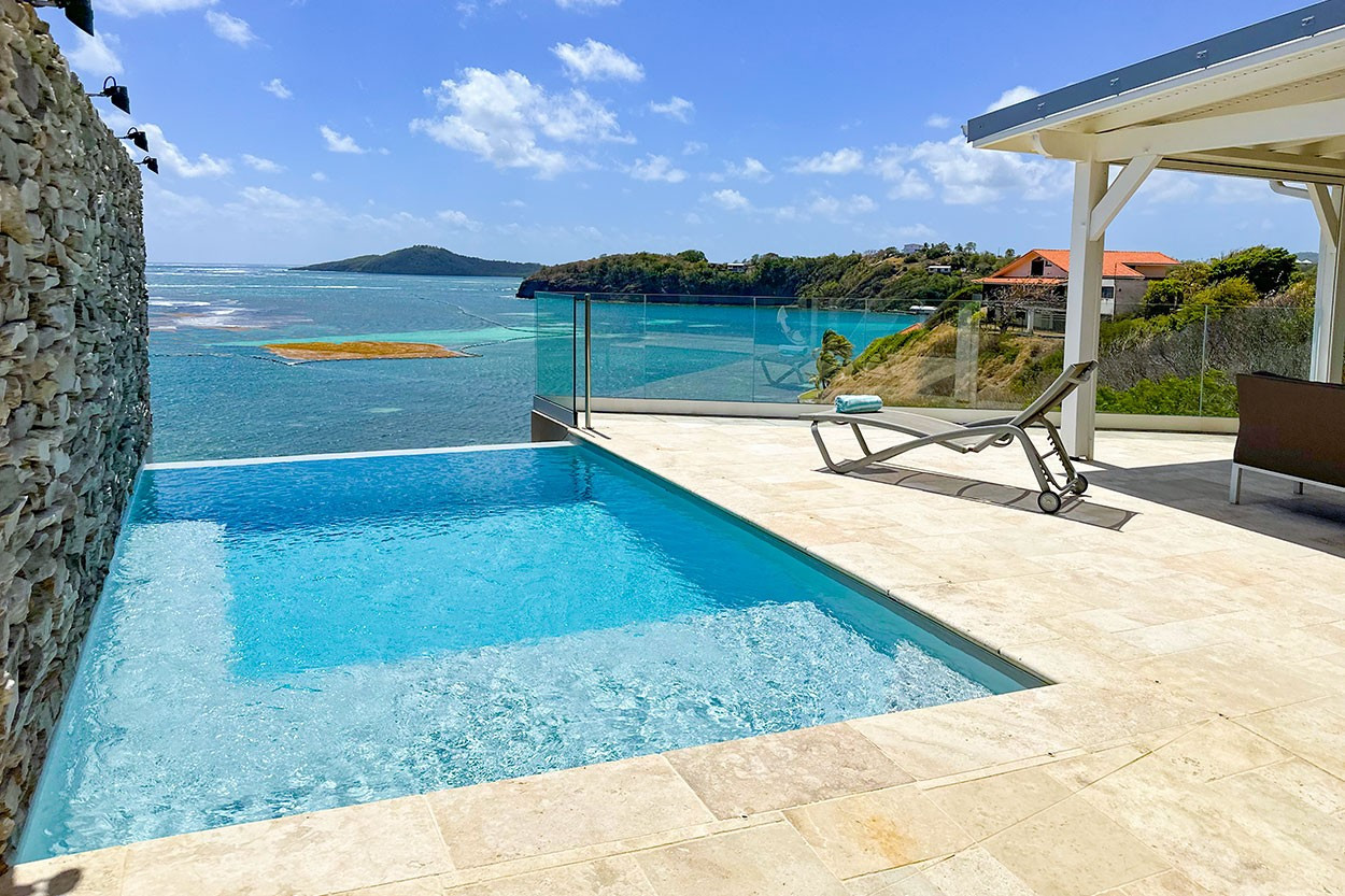 Soleil Levant location villa Martinique le François piscine vue mer - Bienvenue à la Villa Soleil Levant
