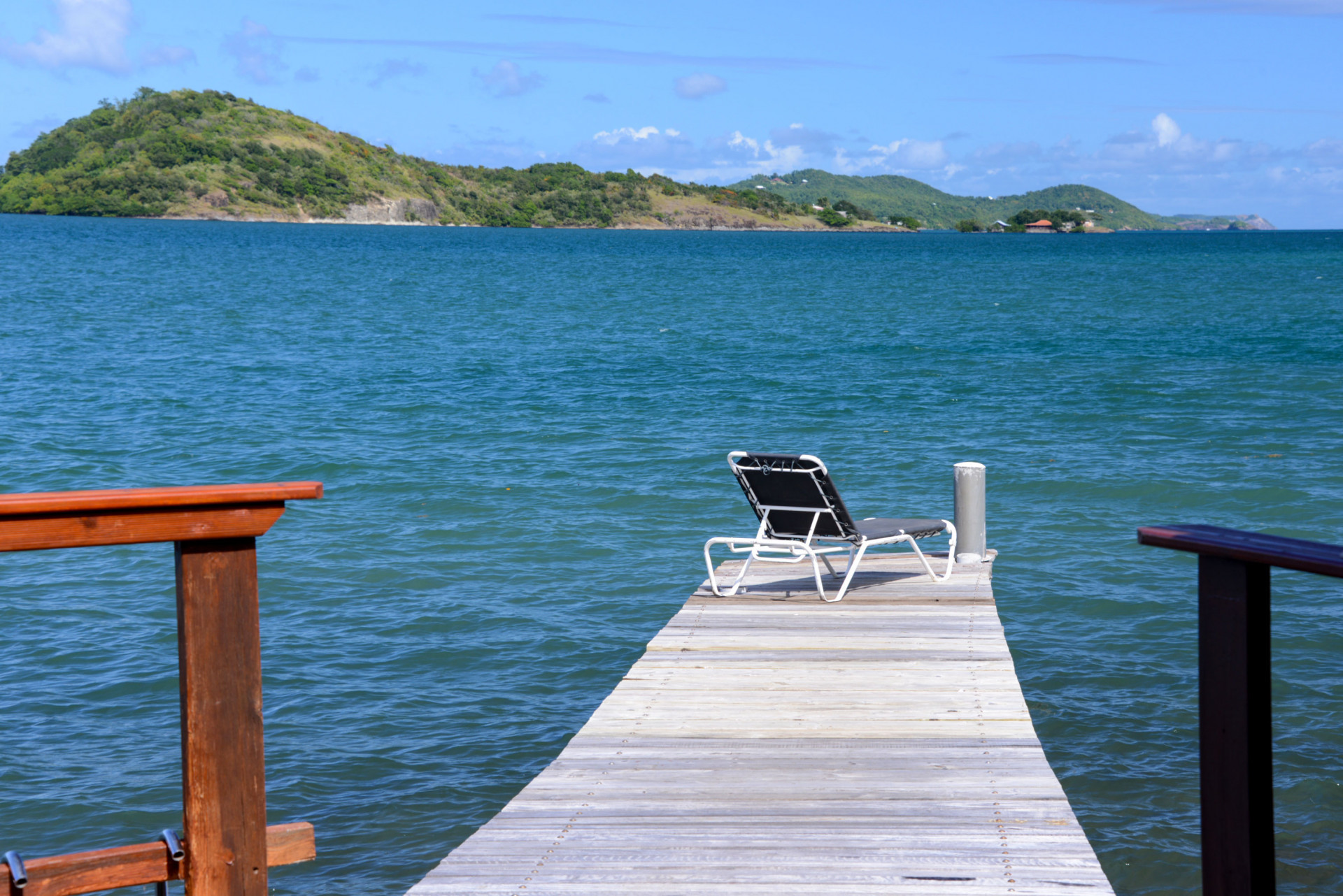 TI PONTON location Martinique sur la mer Le François - Le ponton privé de la Villa