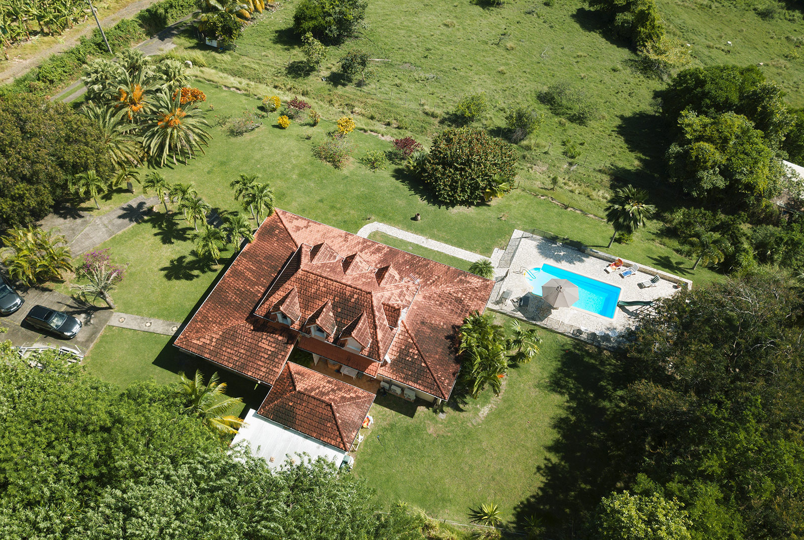 Villa Martinique haut de fontane haut