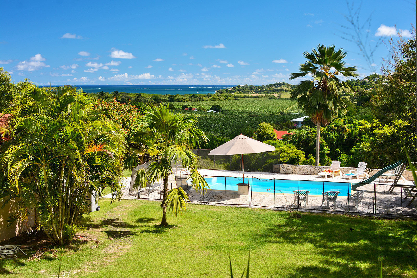 location Villa Martinique piscine