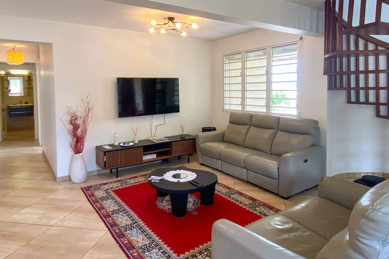 Villa PONT CAFE 3 chambres Location SainteLuce Martinique vue mer