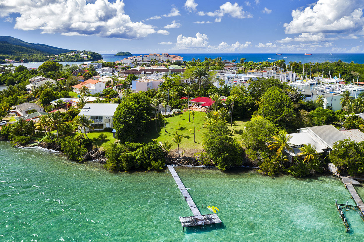 Villa de prestige Martinique avec ponton