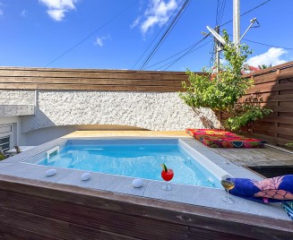 Bac à punch location Anse mitan Nid du Jasmin