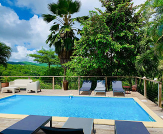 Location villa piscine le diamant