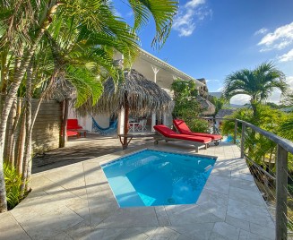 Location Tartane Martinique vue Turquoise Parasol