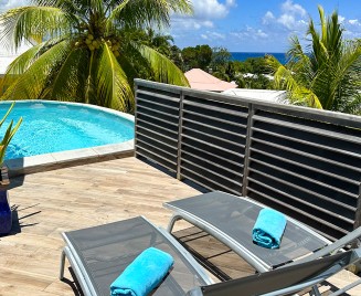 Location 2 personnes piscine le Diamant Martinique