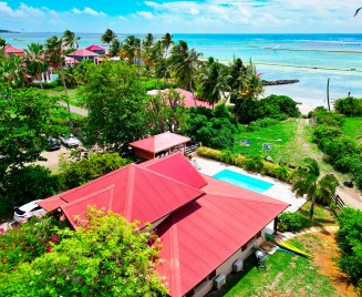 Villa Cap Lagon Martinique location sur la plage