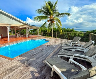 Location villa vue Sauvage Caravelle Tartane martinique