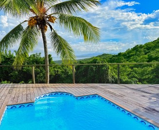 Location villa vue Sauvage Caravelle martinique vue