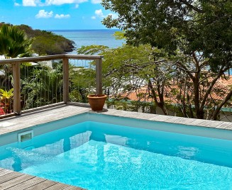 Location maison piscine Haut du Diamant Martinique
