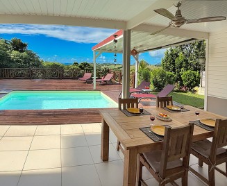 Location villa avec piscine Sainte Luce
