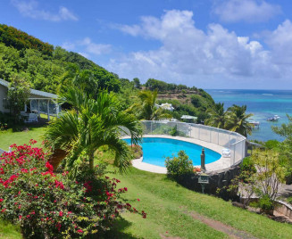 location pied dans l'eau cap est martinique