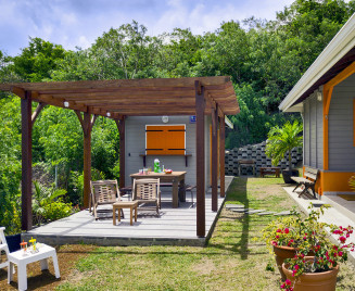 Le chaudron d'époque de la petite maiso,n martinique