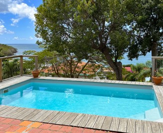 Location maison Haut du Diamant Martinique piscine