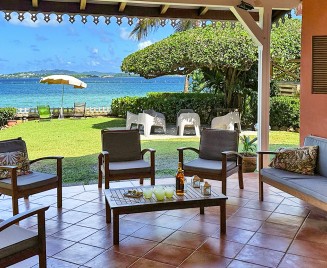 Une vue magnifique sur la Baie tranquille du Robert