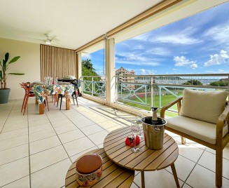 Superbe T3 le Marin vue Marina