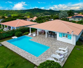 La villa terre d'Azur Ti Macabou Martinique le vauclin