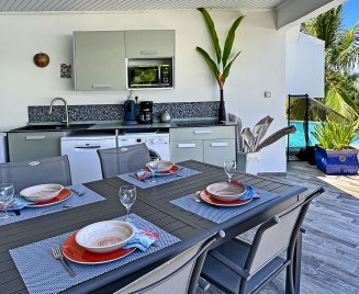 Location 2 personnes piscine le Diamant