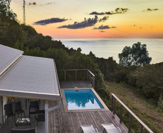 Location bungalow de luxe martinique le carbet ti sunset