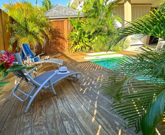 Tribord deck location Anse d'arlet