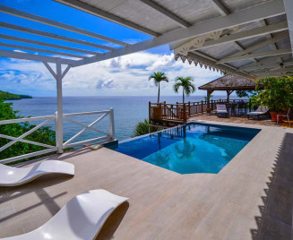 Vue mer Les Anses d'Arlet GRAND LARGE