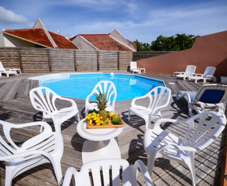 Piscine villa diamant Martinique