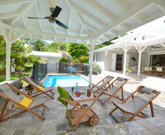 Villa de luxe sur le rocher du diamant martinique