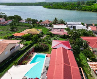 Location villa Paloma Trois Ilets piscine