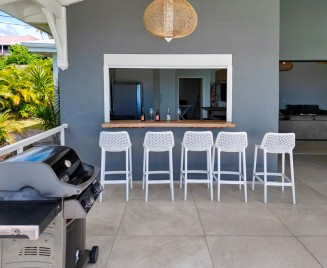 villa Martinique Diamant bar