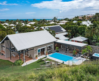 Location villa cap est Martinique Pelican Bleu