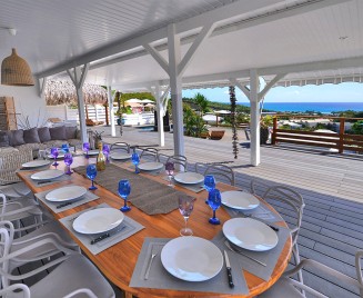 Le diamant blanc villa vue rocher du diamant