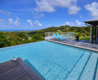 Villa de luxe le marin piscine