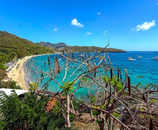 Vue Fabuleuse Villa grande Anse d'arlet