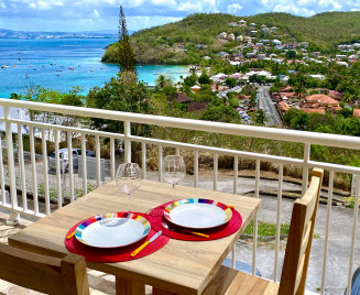 appartement vue mer Trois Ilet