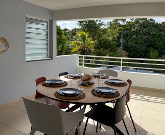 F3 Cocotier Bleu Location le Diamant