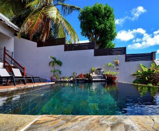 bas de villa a fort de france piscine