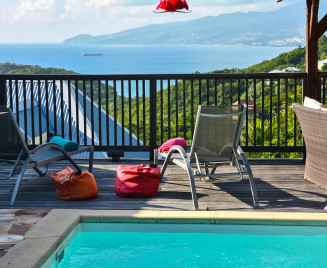 tion belo vue mer Piscine 3 ilets