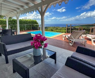 Location villa le Carbet Ti Sunset
