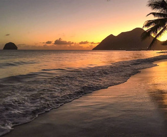 Diamant coucher de soleil