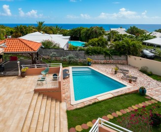 Location villa Sainte-Luce pont cafe drone