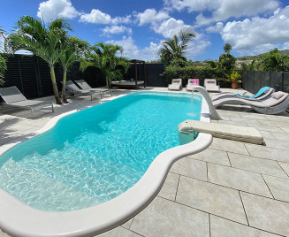 Belle grande villa le diamant 6 ch Piscine