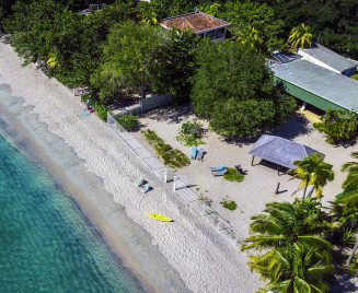 Location villa sur la plage havre grande Anse