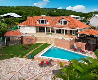 Location villa Sainte-Luce pont cafe drone