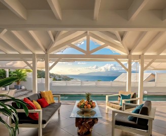 location belle villa de l anse  a l ane piscine et spa